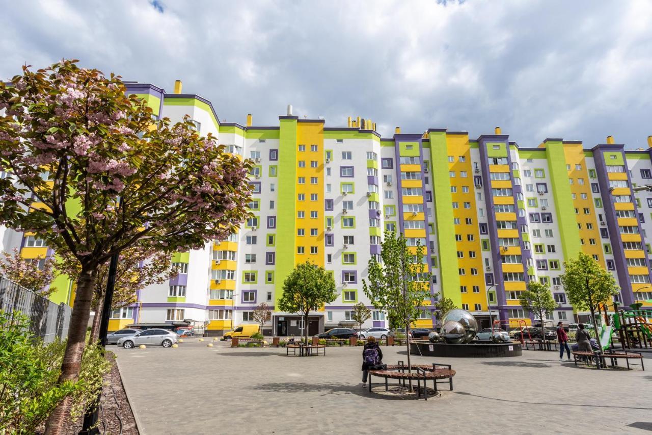 0157 Сучасні Нові Апартаменти Жк Щасливий Kiev Esterno foto